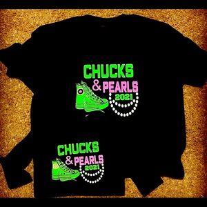 Chucks & Pearls Long Sleeves Shirt